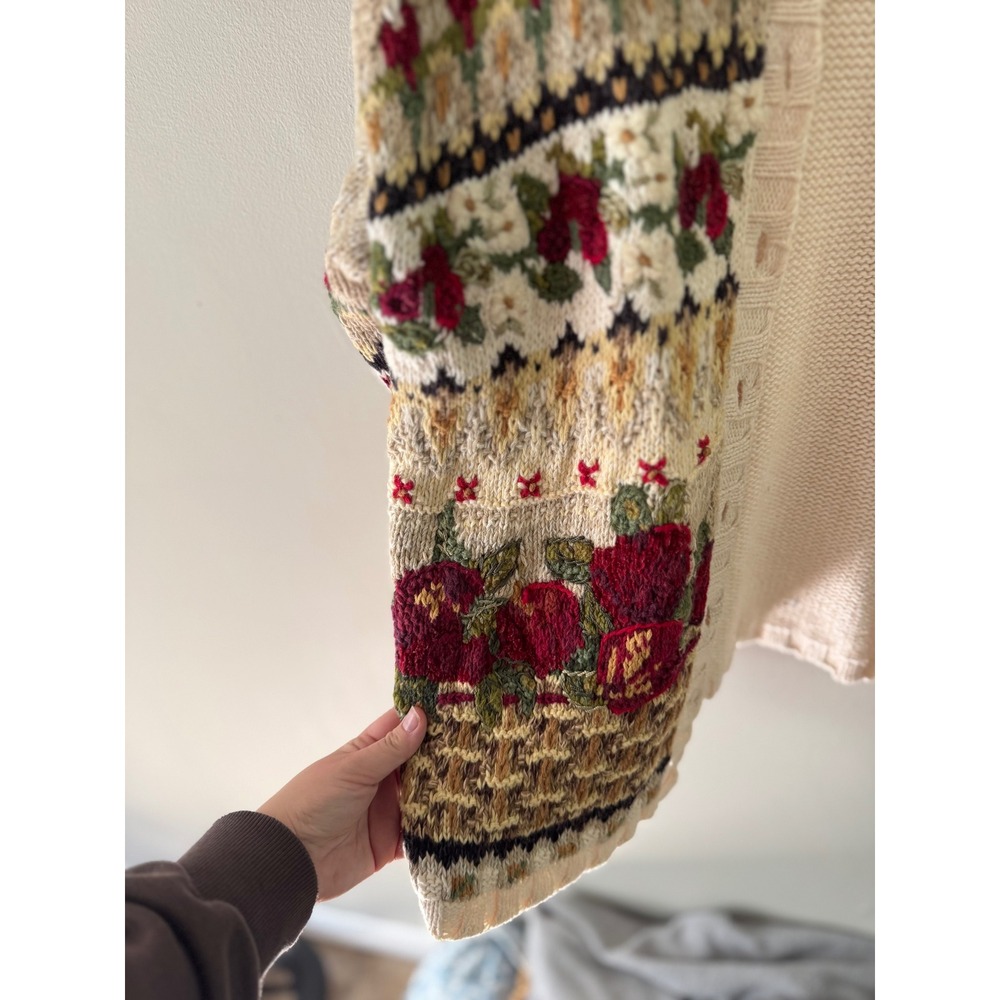 vntg apple orchard Heirloom collectibles sweater - Picture 3 of 6